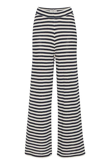 Bukser   Ih Lorianna Pa   Total Eclipse Birch Stripe fra Ichi