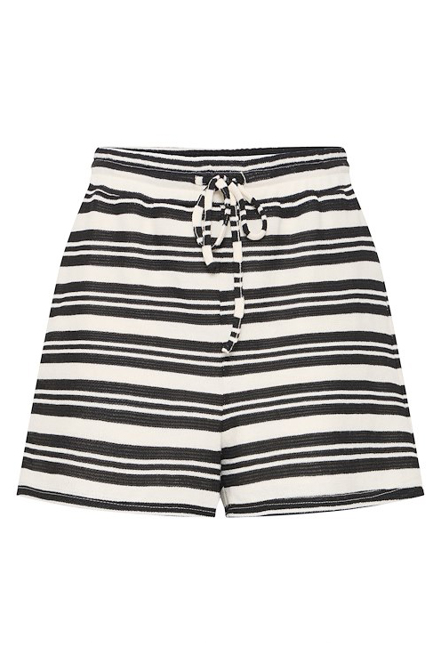 Shorts   Ih Marlenna Sho   Birch W. Black Stripe fra Ichi