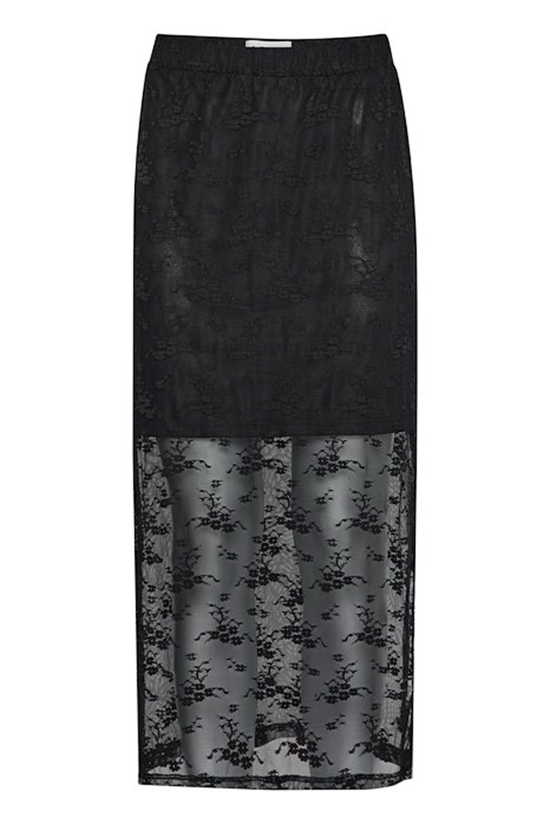 Nederdel   Ix Signe Sk   Black fra Ichi