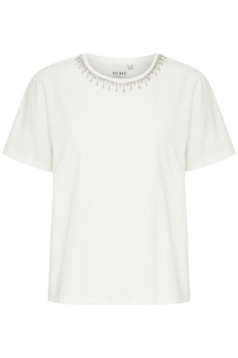T Shirt   Ihrunela Ss25   Cloud Dancer fra Ichi