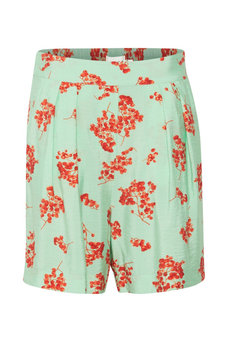 Shorts   Ih Yasma Sho   Sprucestone Berry Aop fra Ichi