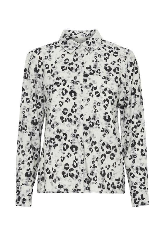 Bluse   Ih Valor Sh   Sleet Leo Aop fra Ichi