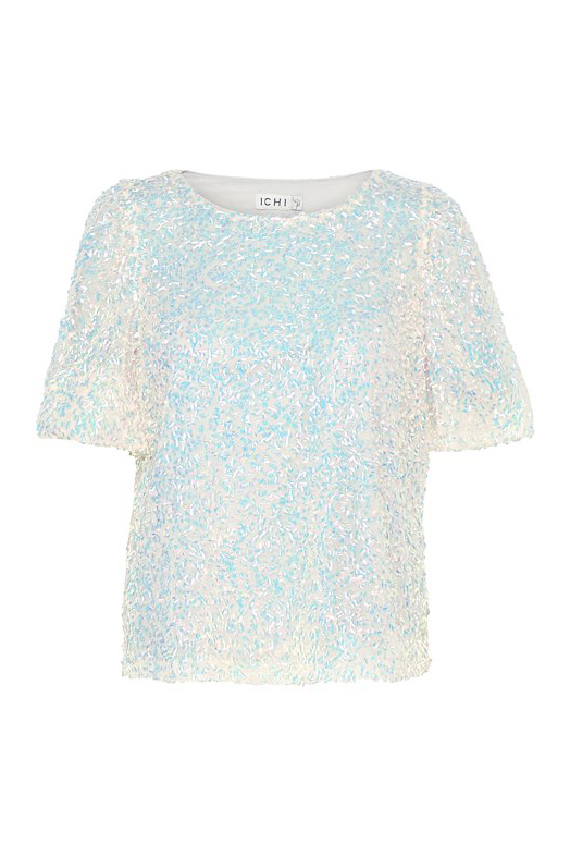 T Shirt   Ih Marelly Ss   Rainbow Sequins fra Ichi