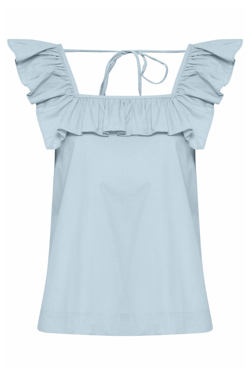 Top   Ih Falima To   Cashmere Blue fra Ichi