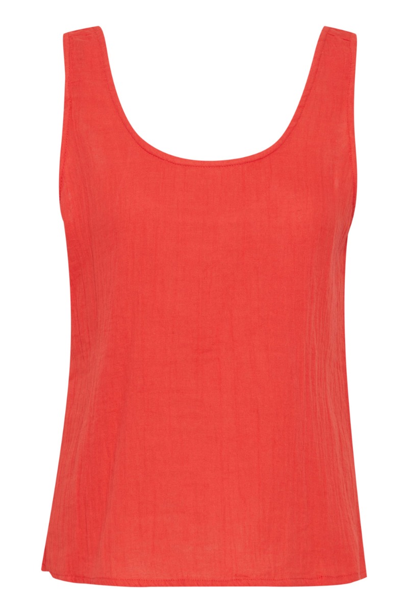 Top   Ia Foxa Tank Top   Grenadine fra Ichi