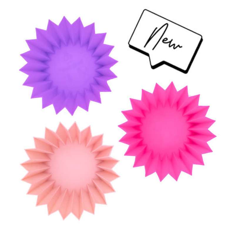 Silikoneforme Til Madkassen   Pink Lilla fra Lunch Punch