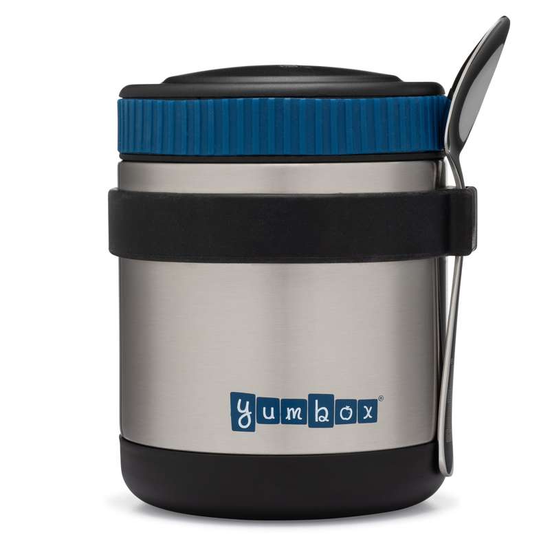 Zuppa Termo Madbeholder M. Ske   415 Ml.   Twilight Black fra Yumbox