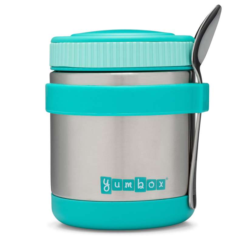 Zuppa Termo Madbeholder M. Ske   415 Ml.   Caicos Aqua fra Yumbox