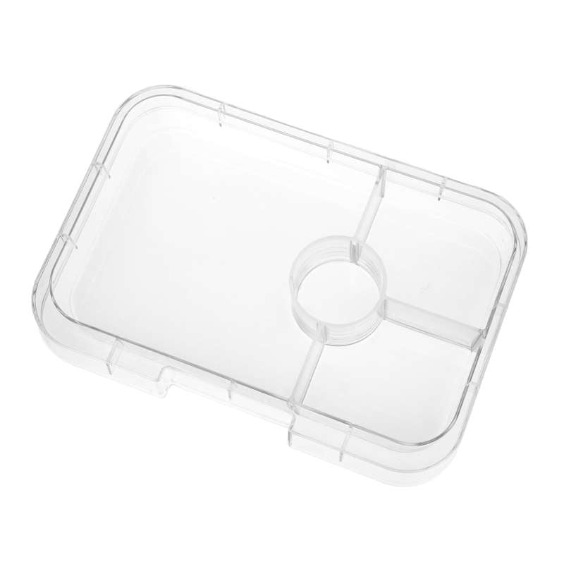 Indsatsbakke   Tapas Tray   4 Rum   Transparent fra Yumbox