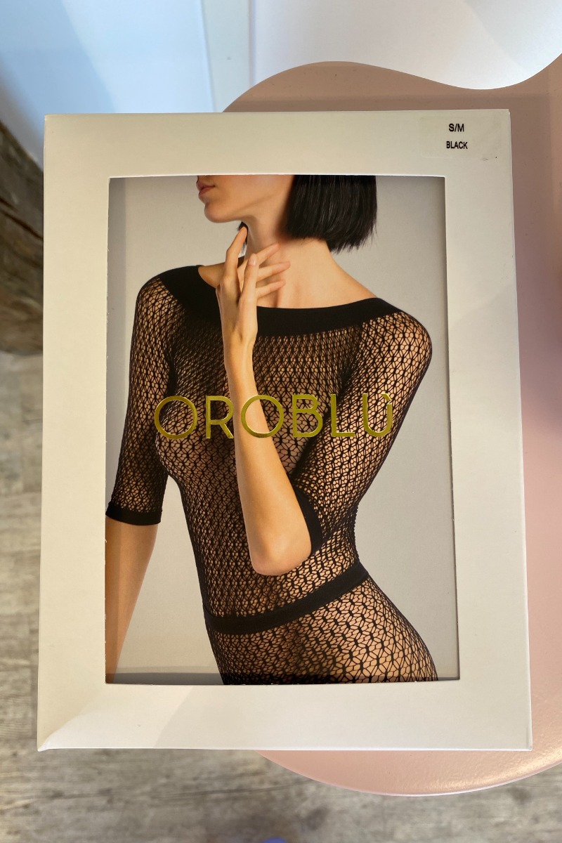 Oroblu   Top   Double Mesh T Shirt   Black fra Oroblãº
