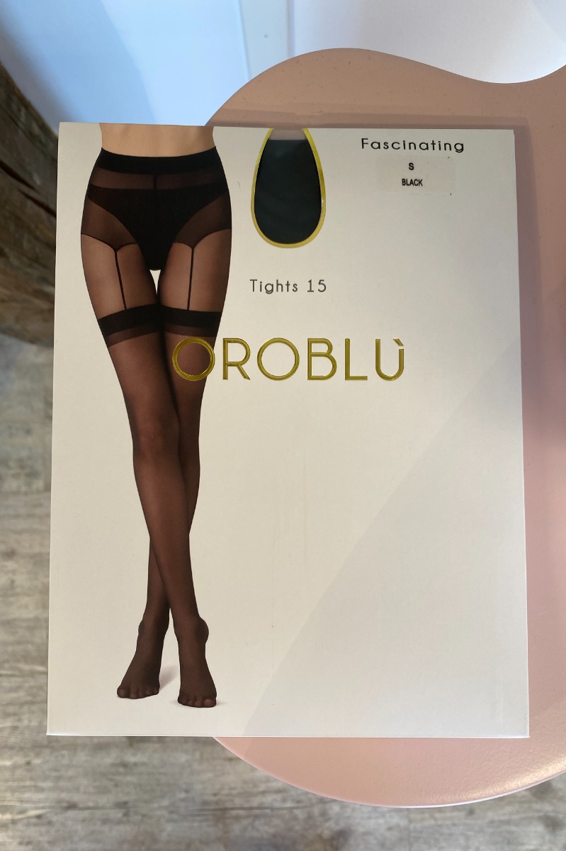 Oroblu   Strømpebukser   Fascinating Tights 15   Black fra Oroblãº