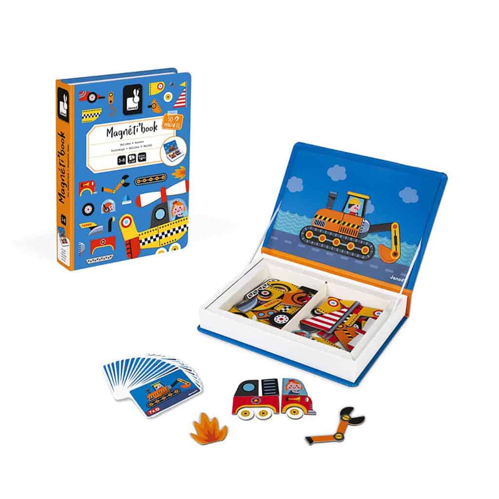 Racers Magnetibook fra Janod