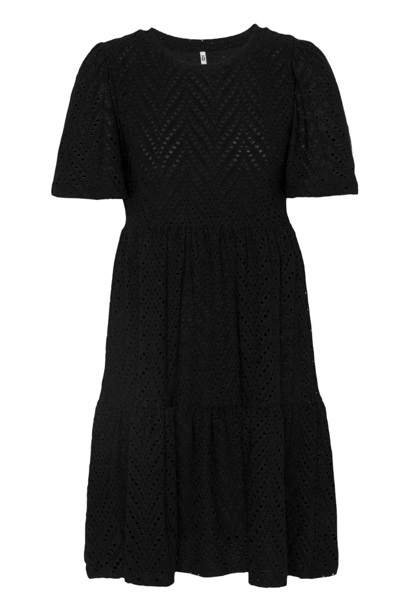 Kjole     Carla Cathinka S S Dress   Black fra Jdy