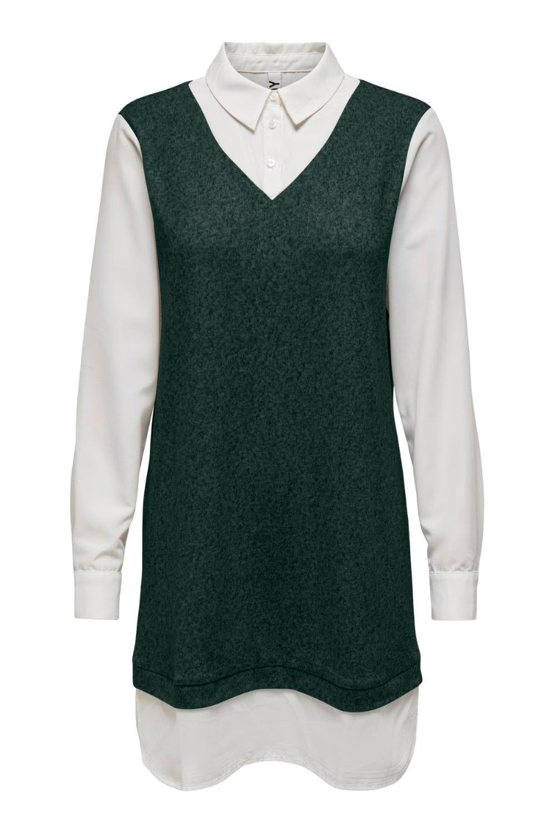 Kjole     Tonsy L S Shirt Dress Jrs   Scarab fra Jdy