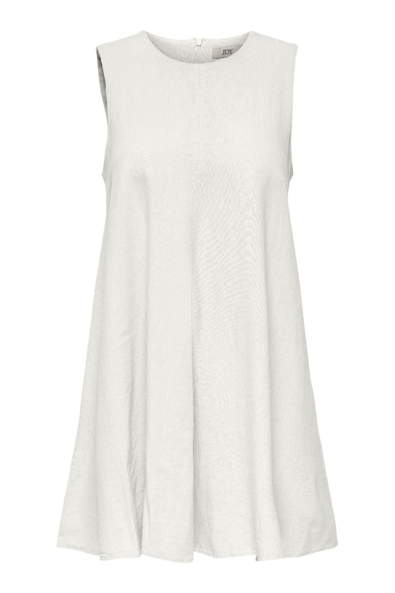Kjole   Say S L Linen Dress   Snow White fra Jdy