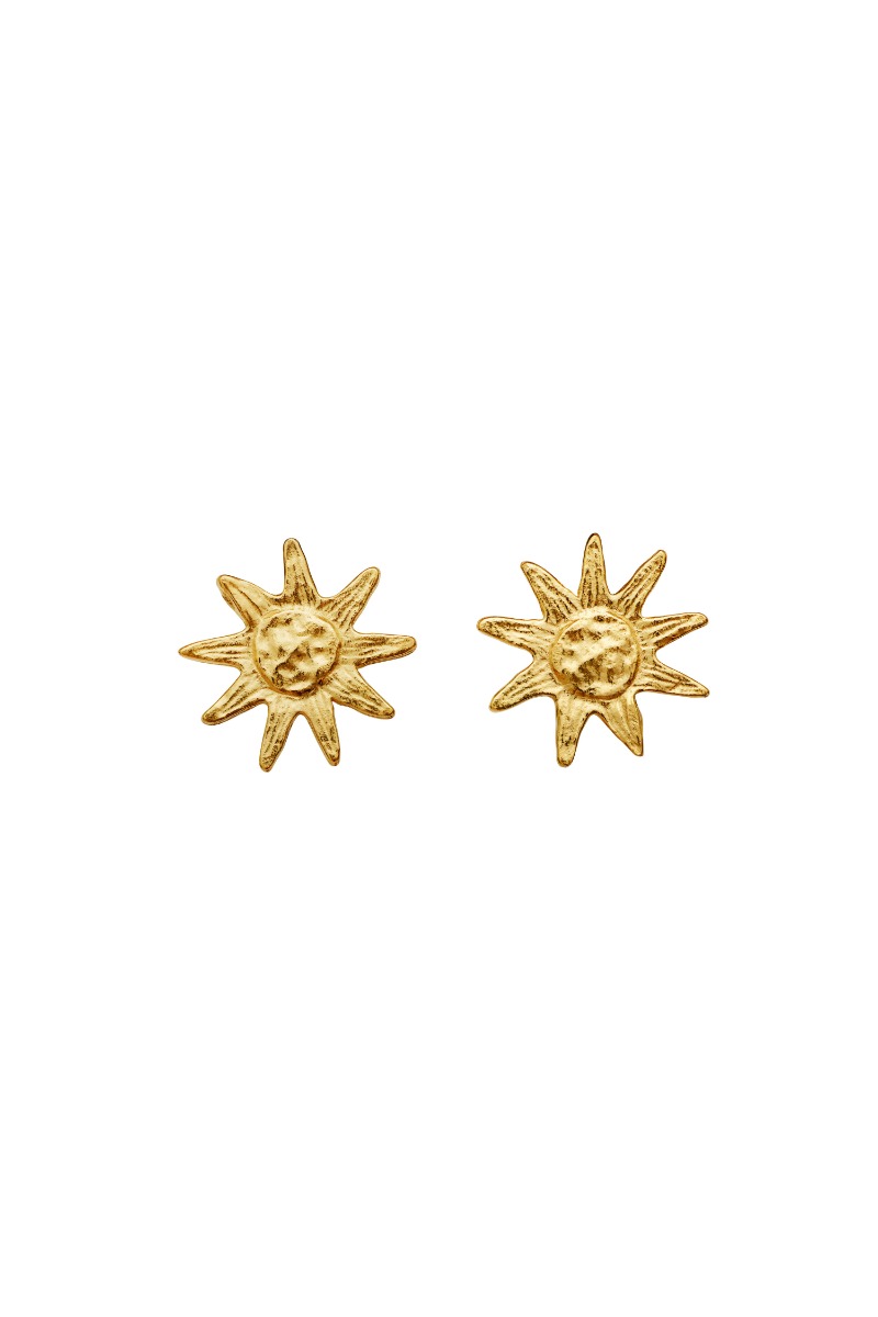 øreringe   June Earrings   Guld fra Maanesten
