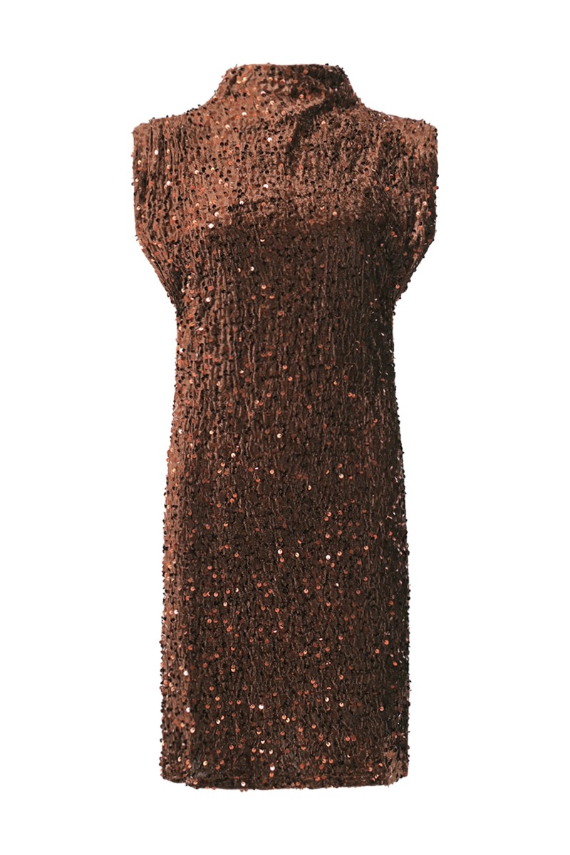 Kjole   Kali Dress   Chocolate Brown fra Noella
