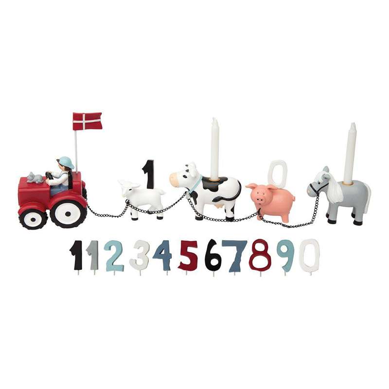 Bondegård Fødselsdagstog fra Kids By Friis