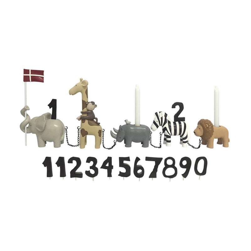 Fødselsdagstog   Safari M. 11 Tal fra Kids By Friis