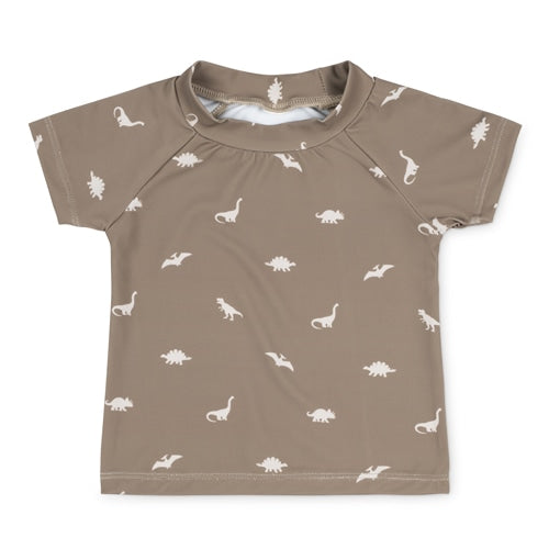 Sasha Uv Bade T Shirt   Dinosaur Kelp   68cm   6m fra That's Mine