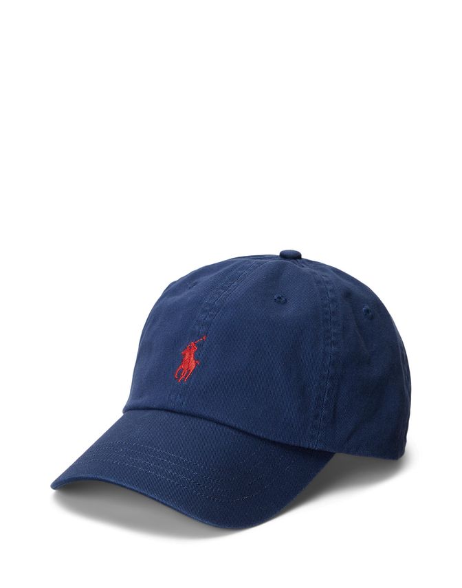 Cotton Chino Baseball Cap fra Ralph Lauren