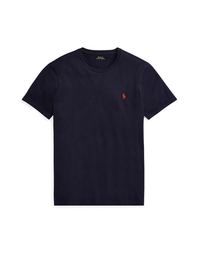 Custom Slim Fit Jersey Crewneck T Shirt fra Ralph Lauren