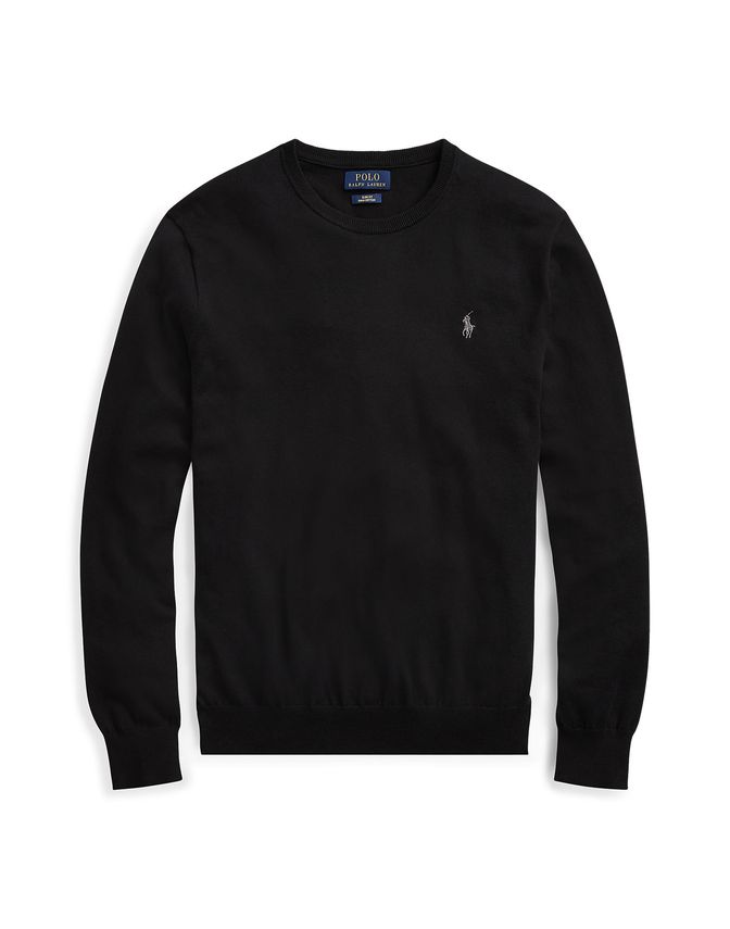 Slim Fit Cotton Sweater fra Ralph Lauren