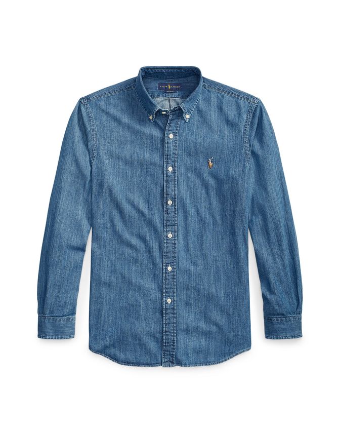 Custom Fit Denim Shirt fra Ralph Lauren