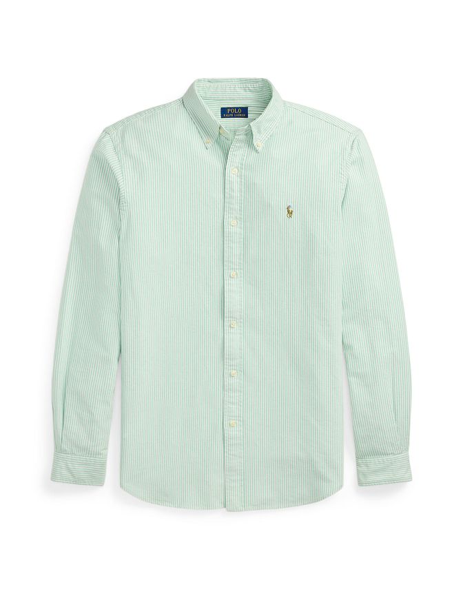 Custom Fit Striped Oxford Shirt fra Ralph Lauren