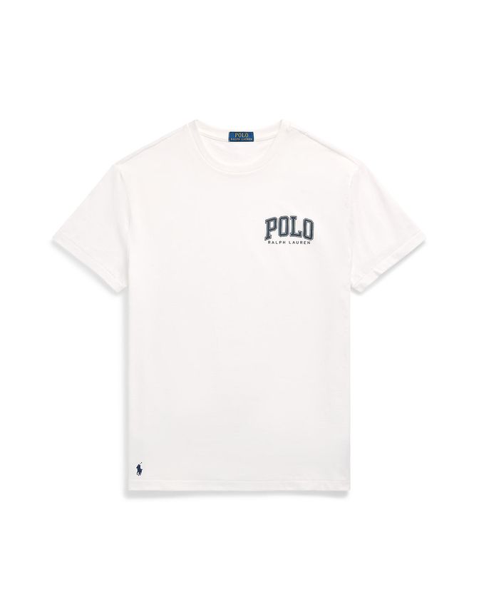 Custom Slim Fit Logo Jersey T Shirt fra Ralph Lauren