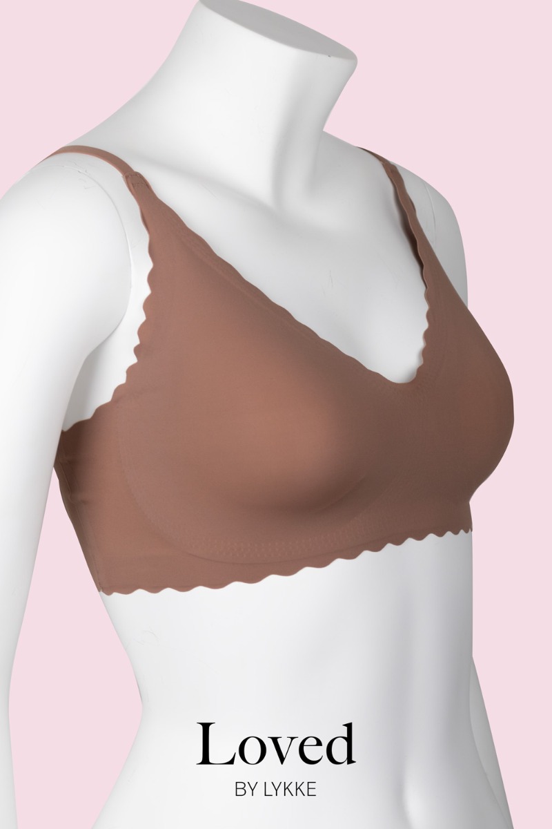Undertøj Loved Bra Mocca fra Loved By Lykke