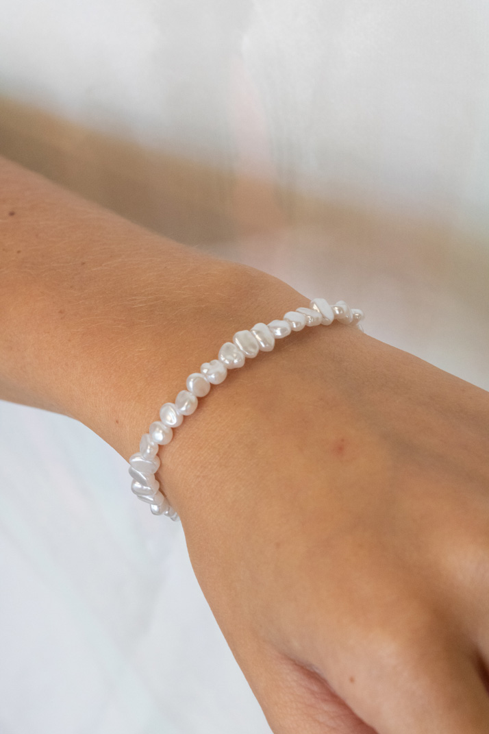 Armbånd   Ines Pearl Brecelet   Pearl fra Lucky Lemon