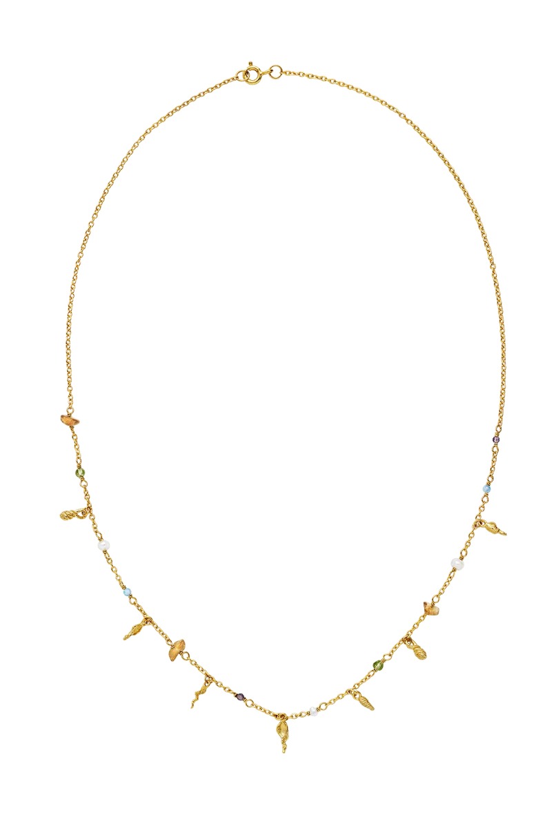 Halskæde   Toutsi Necklace   Golden fra Maanesten