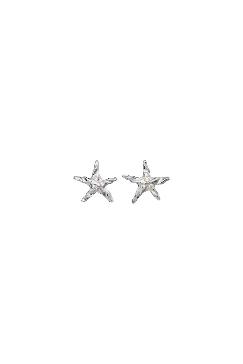 øreringe   Lana Earrings   Sølv fra Maanesten