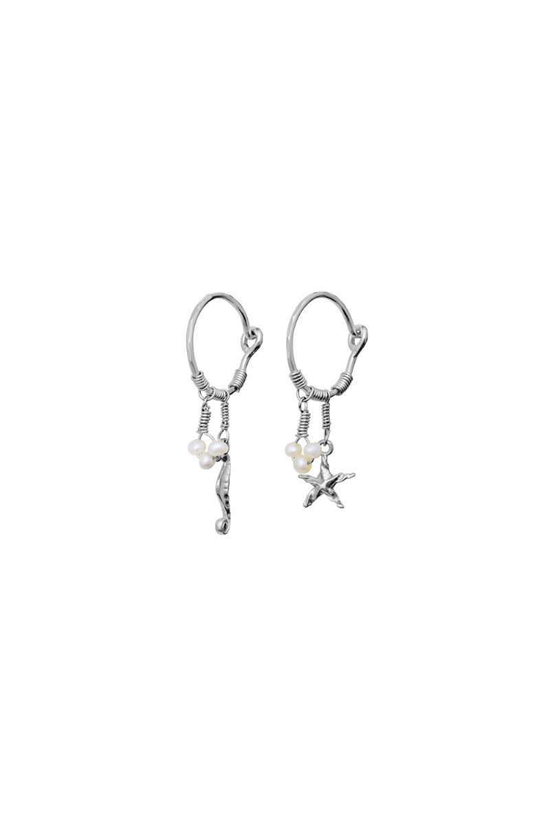 øreringe   Momi Earrings   Sølv fra Maanesten