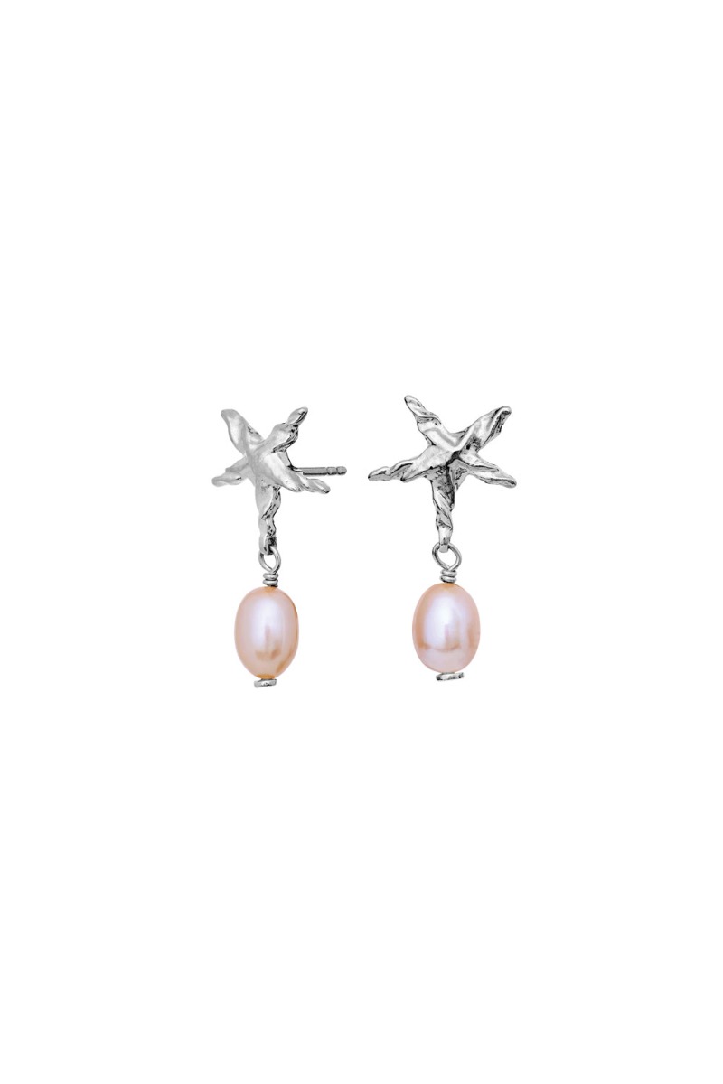øreringe   Sandie Earrings   Sølv fra Maanesten