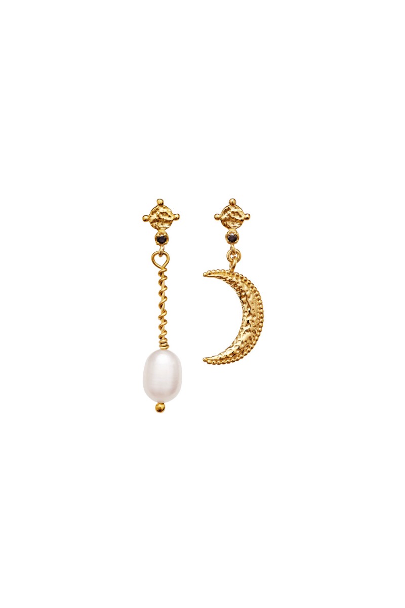 øreringe   Nyla Earrings   Guld fra Maanesten