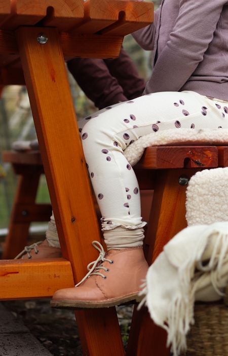 Rib Leggings Macarons fra Birkholm