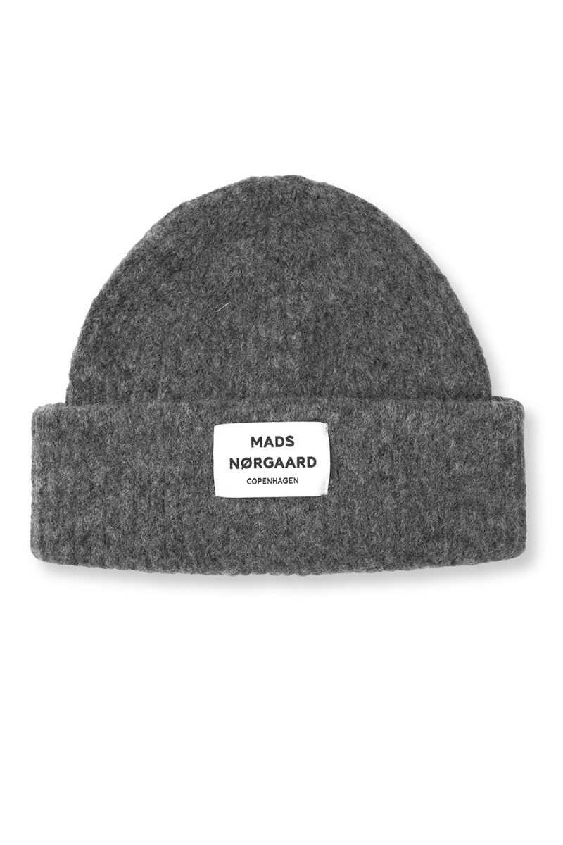 â¤ï¸     Hue   Tosca Anju Hat   Dark Grey Melange fra Mads Nørgaard
