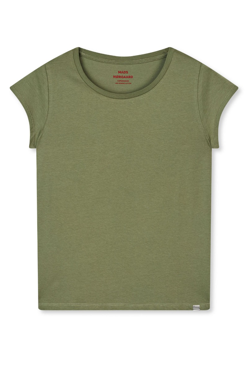 T Shirt   Organic Jersey Teasy Tee Fav   Four Leaf Clover (levering Midt Maj) fra Mads Nørgaard