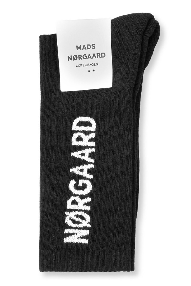 â¤ï¸     Strømper   Cotton Tennis Mn Classic Sock   Black fra Mads Nørgaard