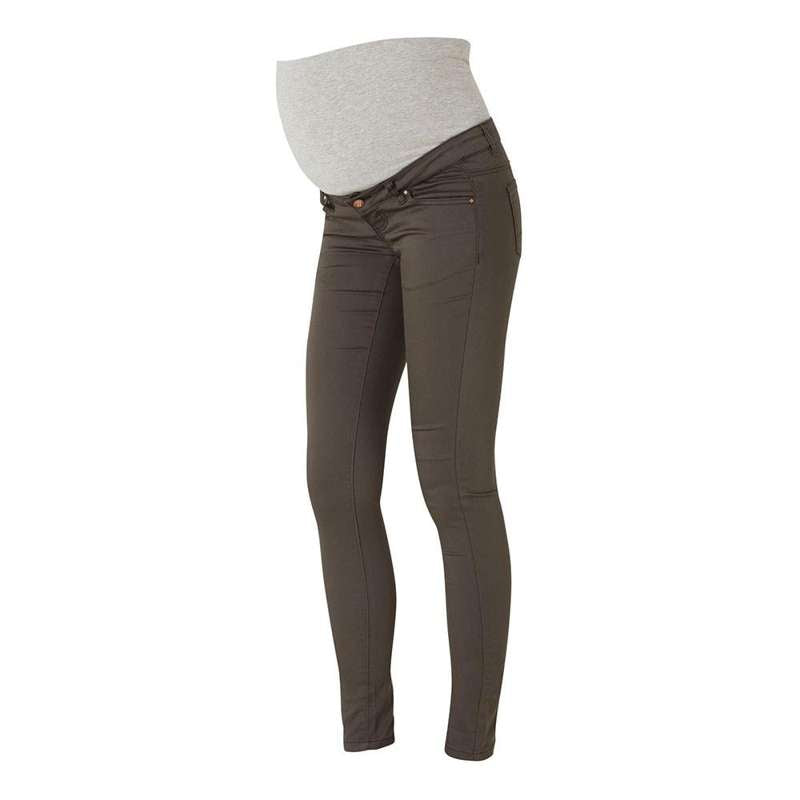 Ida Skinny Jeans   Beluga Grå fra Mamalicious