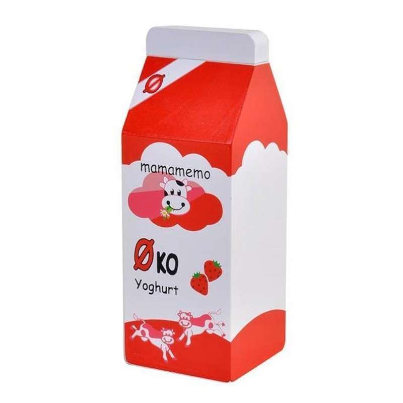 Legemad I Træ   Yoghurt Jordbær   øko fra Mamamemo