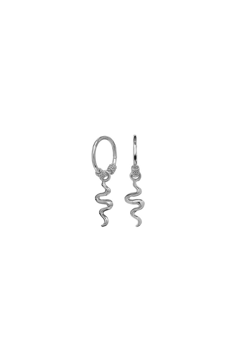 øreringe   Aryah Earrings   Sølv fra Maanesten