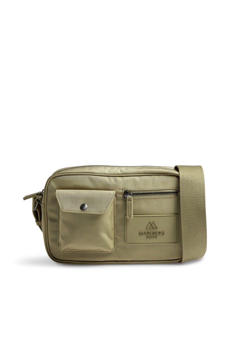 Taske   Darlambg Crossb., Monochrome   Khaki fra Markberg