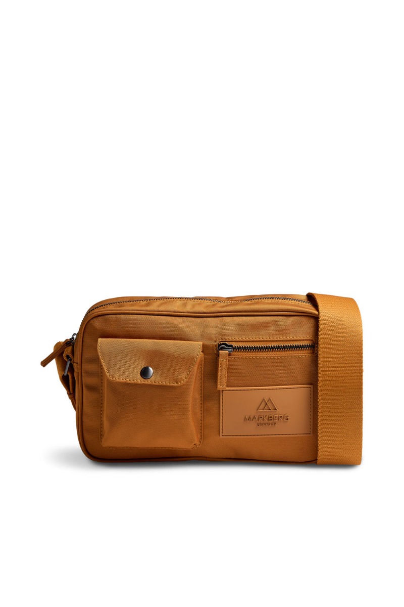 Taske   Darlambg Crossb., Monochrome   Pumpkin Spice fra Markberg