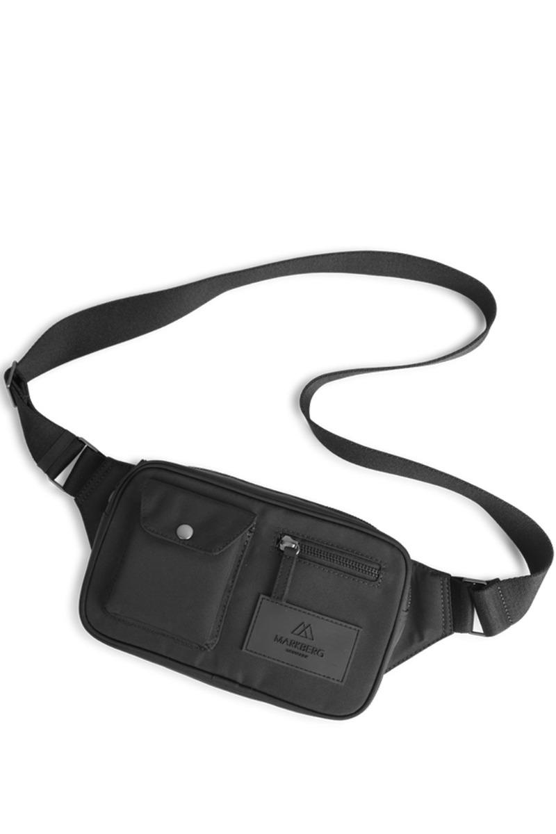 Taske   Darlambg Bum Bag   Monochrome Black fra Markberg