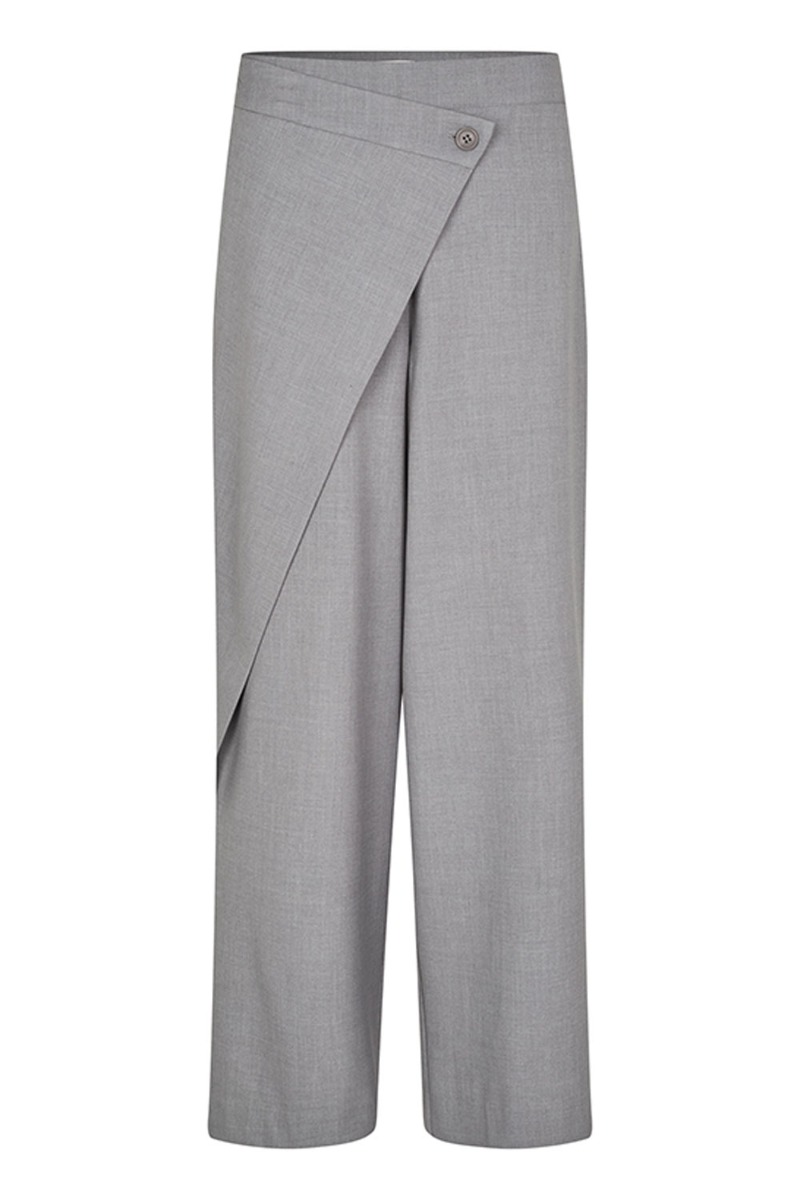 Bukser Emana M Medium Grey fra Mbym