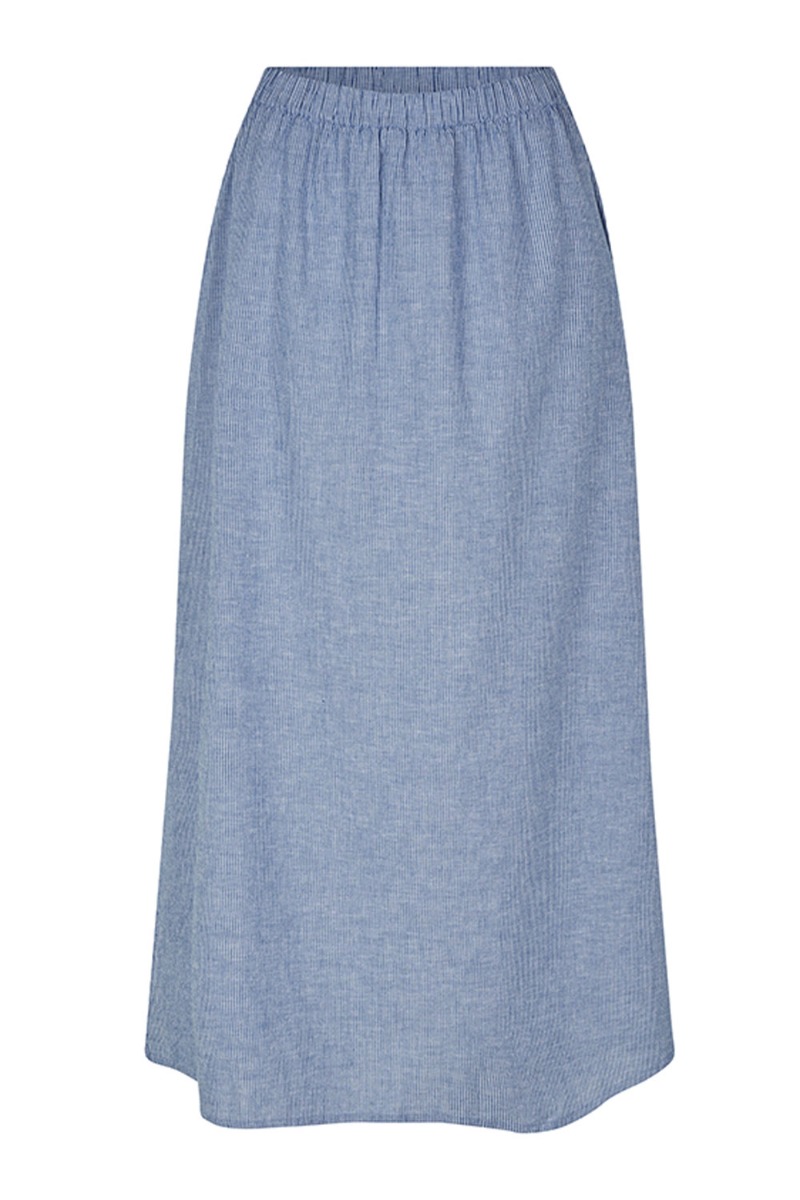 Nederdel   Nia M   Blue White Stripe fra Mbym