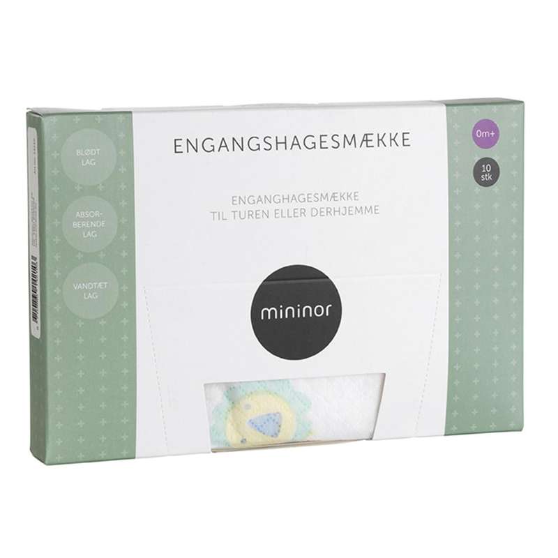 Engangshagesmække   10 Stk. fra Mininor
